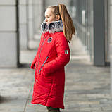 Зимова куртка для дівчинки "Ліка", 38 розмір, фото 2