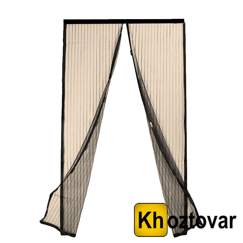 Москитная штора сетка на дверь на магнитах Magic Mesh - купить по ...