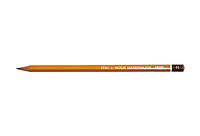 Олівець чорнографітний Koh-i-noor 1500.H корпус помаранчевий