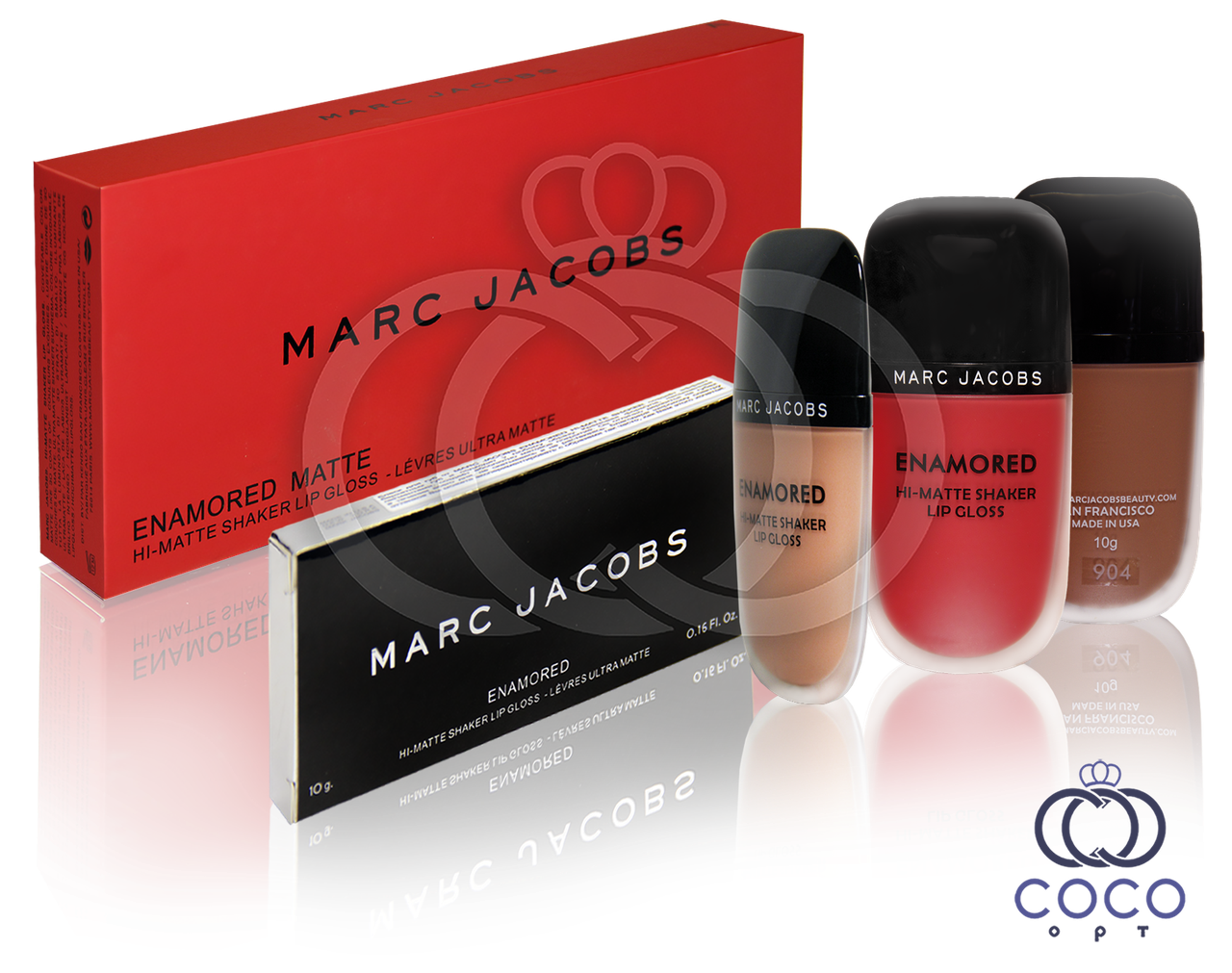 Рідка матова помада Marc Jacobs Enamored Hi-Matte Shaker Lip Gloss (B)