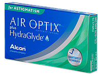 Контактні лінзи Air Optix plus HydraGlyde for Astigmatism (3 шт)