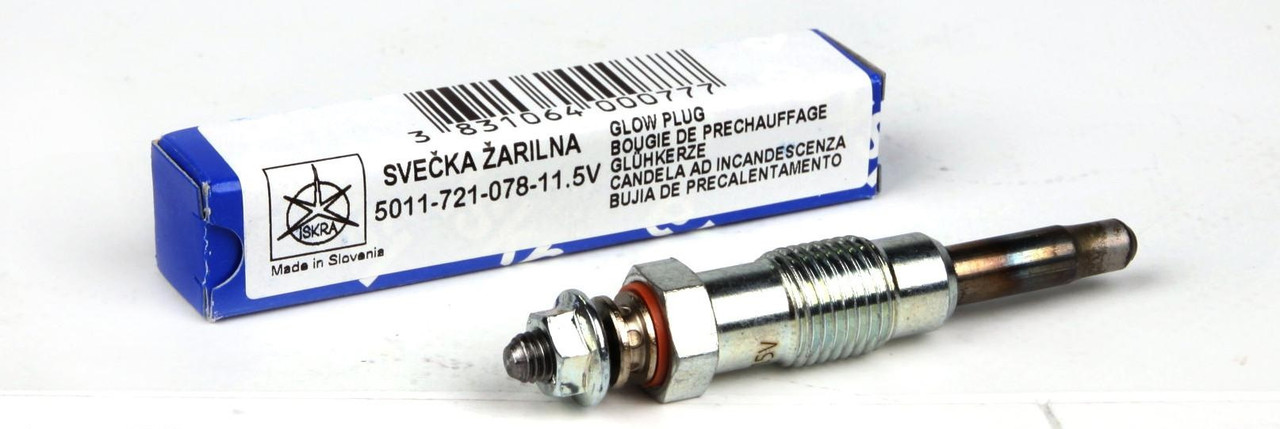 Свічка розжарювання MB Sprinter, Vito 2.3D (OM601) 11.5V 1996-2000 — Iskra (Словіння) — 11721078