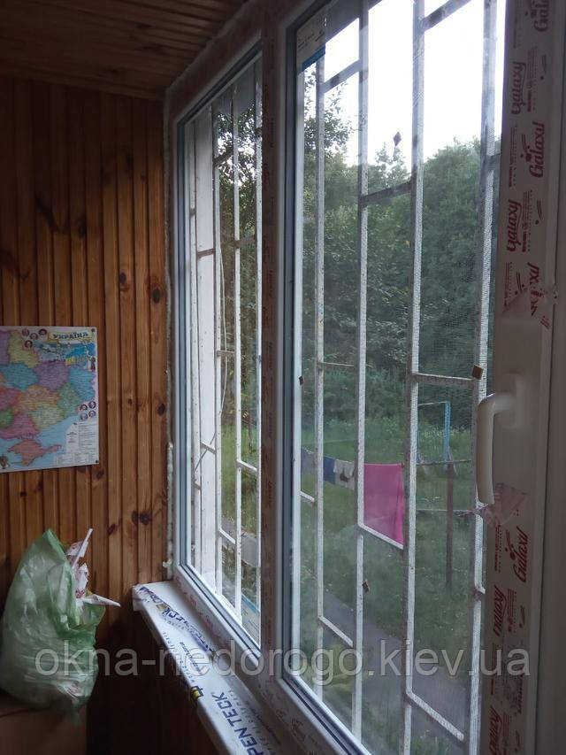 Пластикове скління лоджії у Боярці