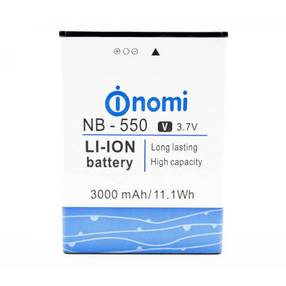 Акумулятор NB-550 (Li-ion 3.7V 3000 mAh) для мобільного телефона Nomi i550 Space, фото 1
