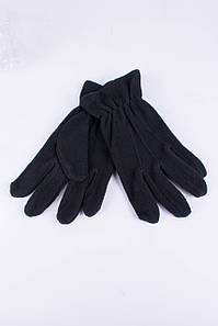 Чоловічі рукавички на флісі Boxing_60C-17.Колір: Чорний