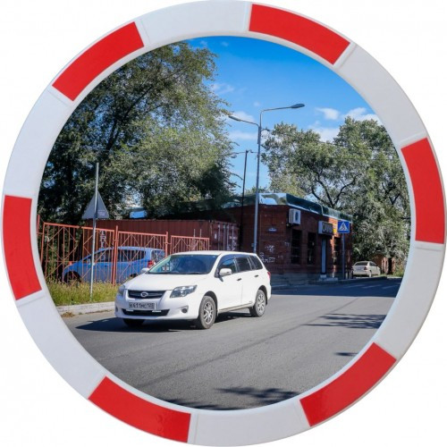 Дорожнє дзеркало безпеки огляду 45 60 70 100 мм скло, фото 1