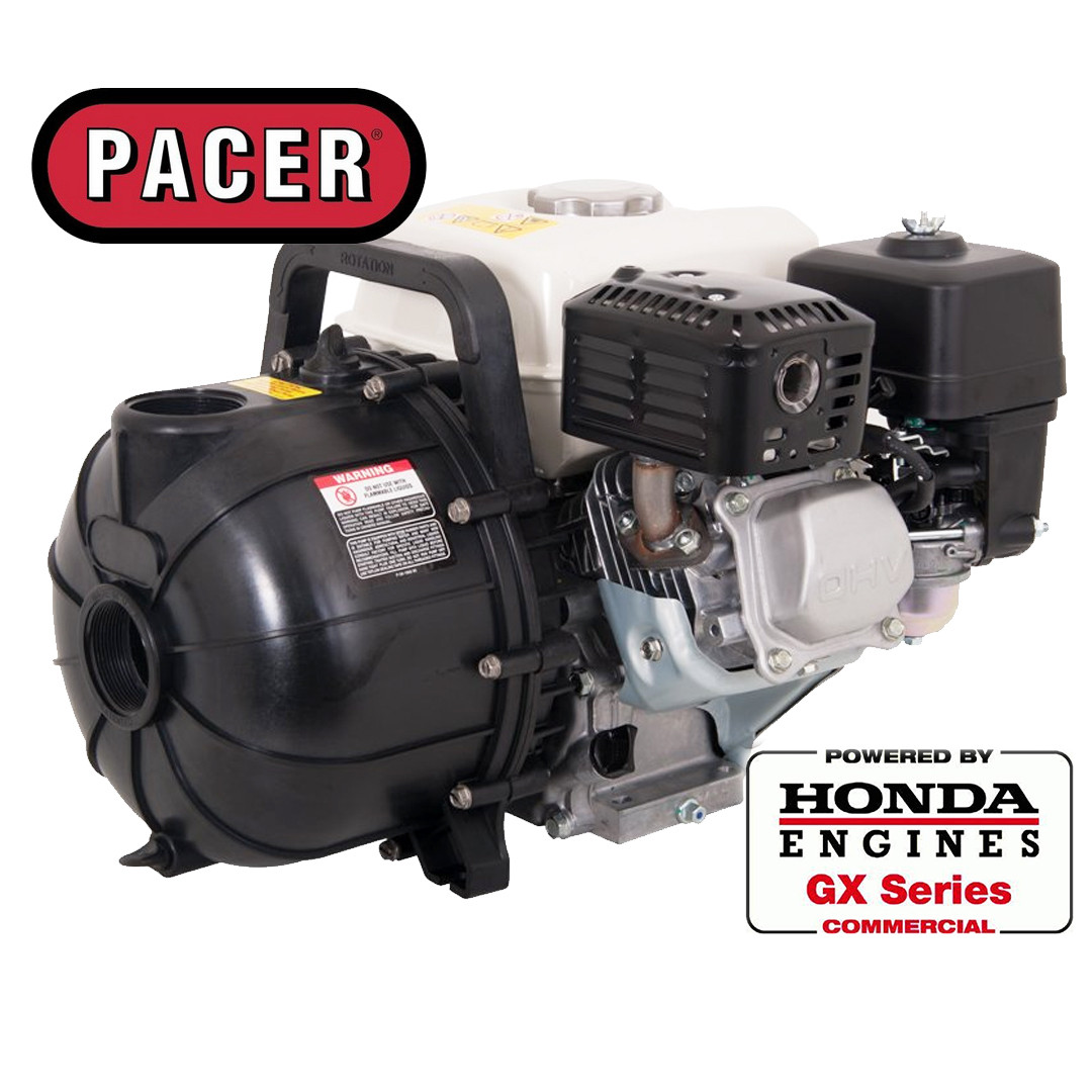 Поліпропіленова мотопомпа з двигуном Honda GX160, 871 л/хв. (2"), фото 1