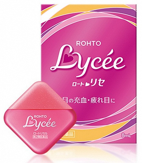 Японські очні краплі для жінок Rohto Lycee Eye Drops