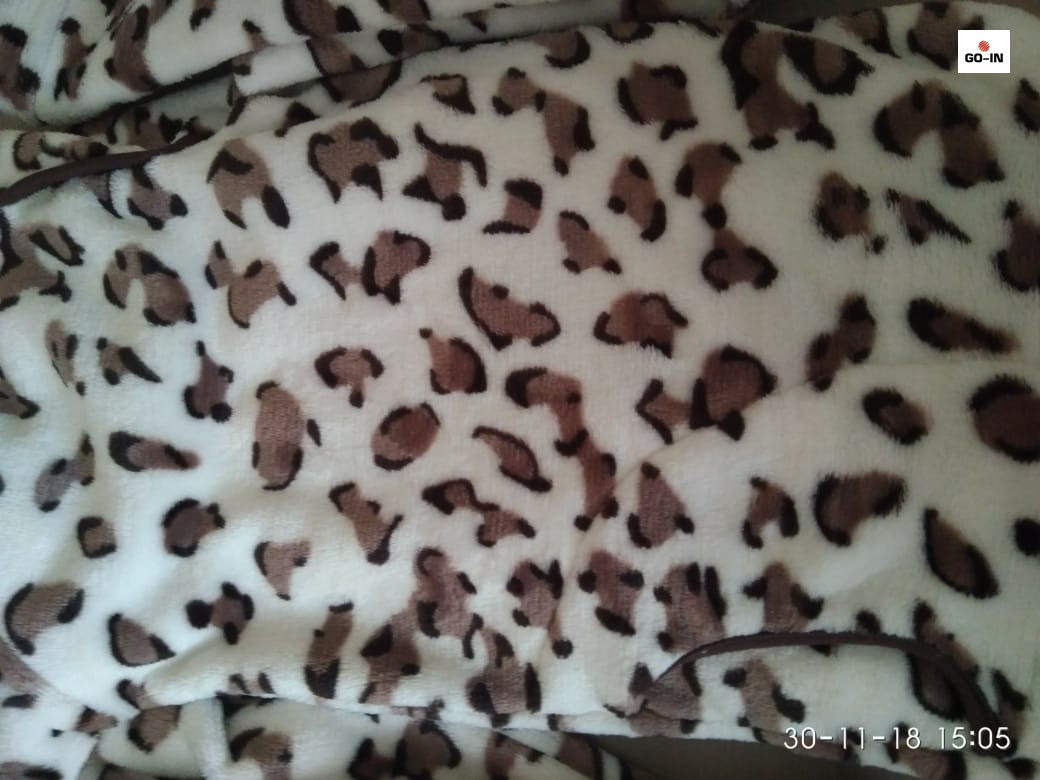 Пижама махровая женская теплая Тигровая 44-56р. - фото 3 - id-p1071584647