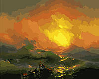 Картина по номерам Девятый вал Айвазовский (BK-GX8298) 40 х 50 см (Без коробки)
