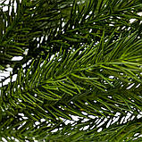 Новорічний Декор "Хвойна гілка темна" 35х19 см, фото 2