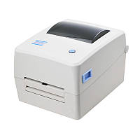 Принтер етикеток, термотрансферний принтер Xprinter XP-TT424B білий (XP-TT424B)