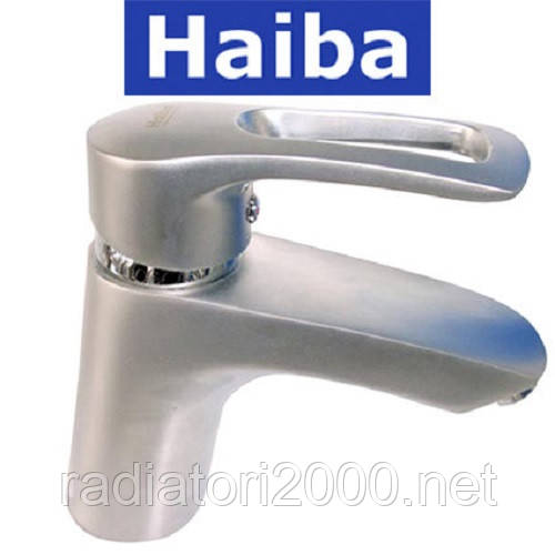 Змішувач для умивальника HAIBA HANSBERG SATIN (CHR-001)