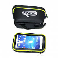 Велосипедная сумка на раму для инструмента и смартфона 5.5" (GA-44) WOLF BFSE