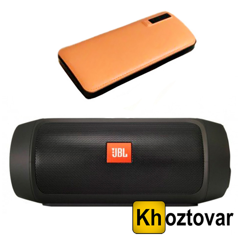 Портативна колонка JBL Charge 2+ ⁇ Повербанк PC-48 50000 mAh Power Bank