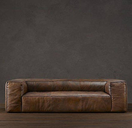 Диван "Paps", диван лофт, м'який диван, диван для дому, офісу, кафе, шкіряний диван, фото 2
