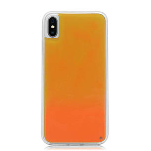 Чохол Neon Sand для iPhone XS Max Orange Pink, фото 3
