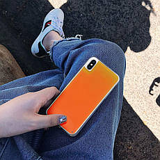 Чохол Neon Sand для iPhone XS Max Orange Pink, фото 5