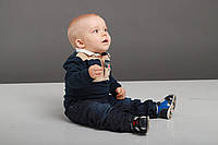 Дитячі джинси для хлопчика пояс на гумці Krytik Італія 94015 / KN / 00A синій