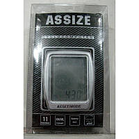 Велоспидометр ASSIZE AS411 (11 функций,Тайвань)