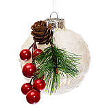 Елочна іграшка "Ягідна кулька" (набір 6 шт.), фото 2