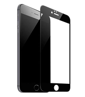 Защитное 4D стекло черное для iphone 7/ iPhone 8