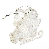 Елочна іграшка "Золотий Дід Мороз" (8х7.5 см), фото 6