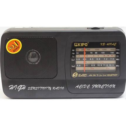 Радіоприймач KIPO-409AC, фото 1