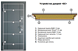 Двері вхідні Двері України Прованс 3 кристал, фото 2
