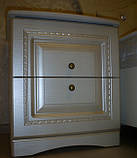 Тумба приліжкова Ніколь патина (Світ меблів) 460х440х520мм, фото 3