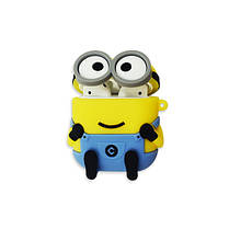 Чохол для Apple AirPods Alitek Minion Dave (міньйон Дейв) + тримач, фото 2