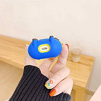Чохол для Apple AirPods Alitek Minion Dave (міньйон Дейв) + тримач, фото 3