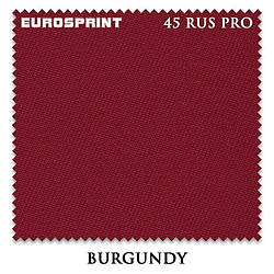 Сукно Eurosprint 45 Burgundi для більярдних столів