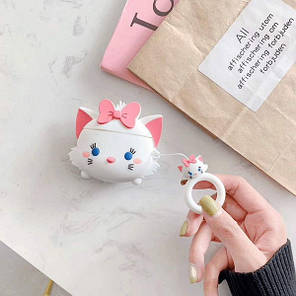 Чохол для Apple AirPods Alitek Hello Kitty (Хеллоу Кітті) + тримач, фото 2