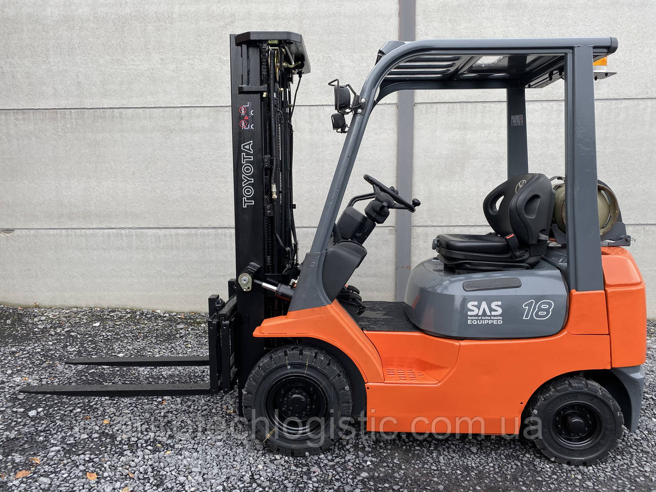 Вилковий навантажувач Toyota 42-7FGF18., фото 1
