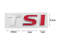 3D емблема TSI 6,9 х 2,4, фото 2
