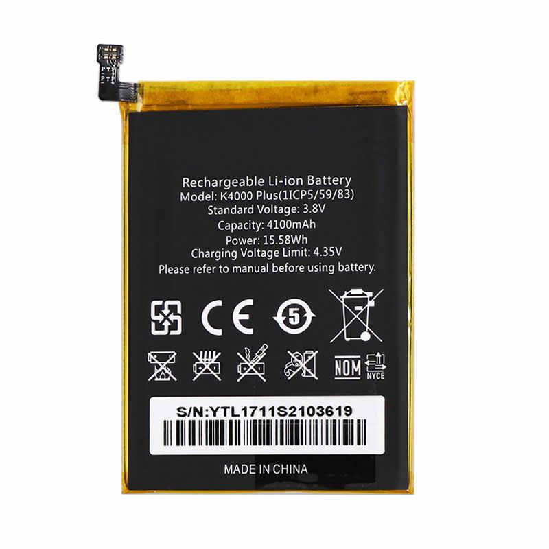 Акумулятор для мобільного телефона Oukitel K4000 Plus / (Li-ion 3.8 V 4100 mAh), фото 1