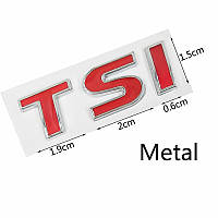 3D емблема TSI 4,5 х 1,5, фото 2