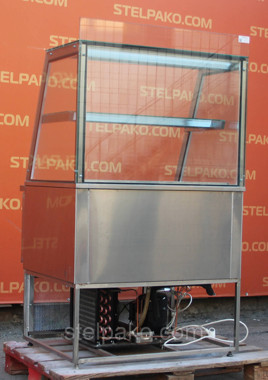 Кондитерська холодильна вітрина «Росс Avellina» 1.0 м. (Україна), корпус з н/ж, Б/в
