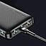 Зовнішній акумулятор Floveme 20000 mAh 2xUSB + 1xUSB type-c power bank УМБ, фото 3