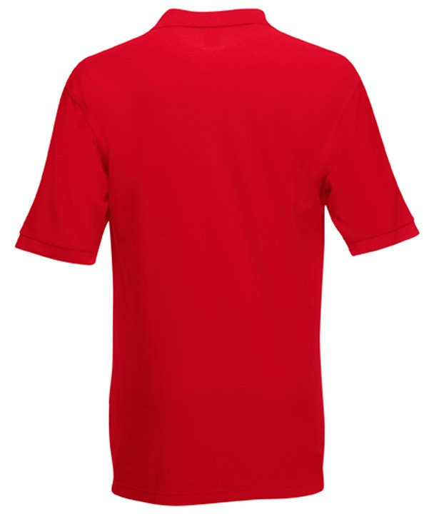 Мужская Рубашка Поло с карманом 65/35 S, 40 Красный - фото 2 - id-p1071737273