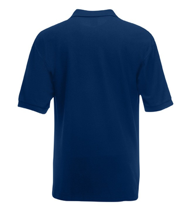 Мужская Рубашка Поло с карманом 65/35 2XL, 32 Темно-Синий - фото 2 - id-p1071737295