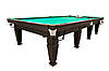 Більярдний стіл "Магнат Люкс" розмір 11 футів ігрове поле Ардезія з міцних матеріалів, фото 2