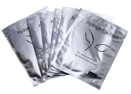 Гидрогелевые патчи FOX под глаза для ламинирования и наращивания ресниц ...