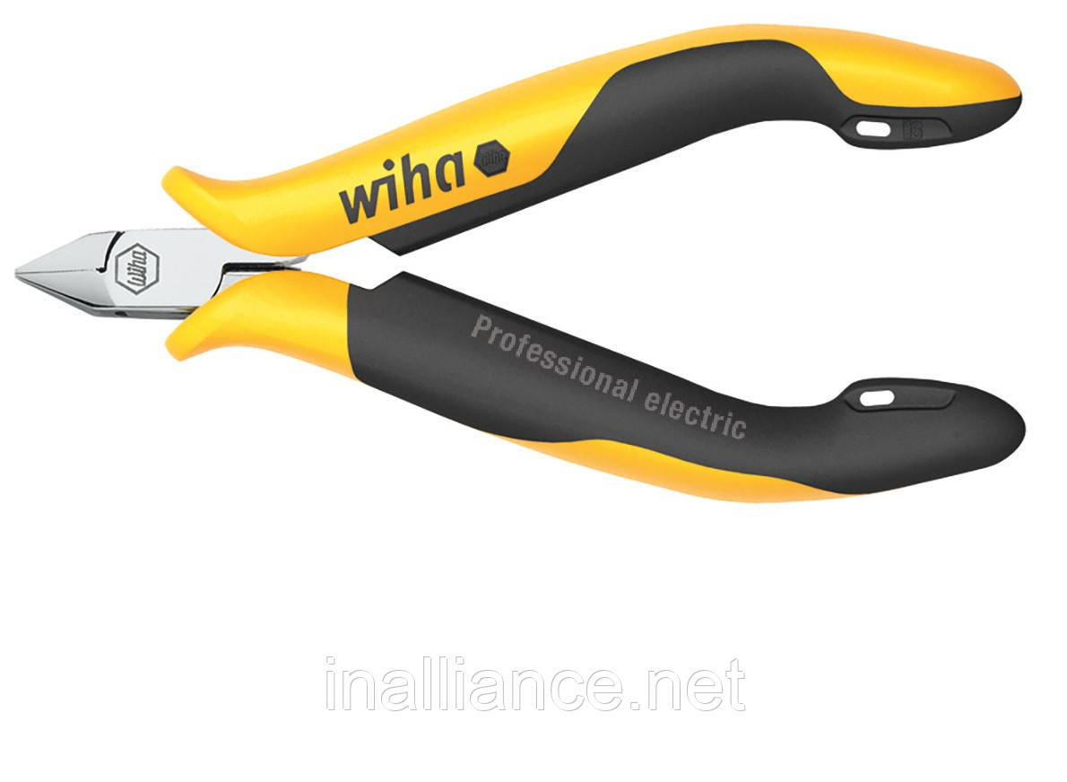 Бокорізи антистатичні 115 мм вузька гостра головка Professional ESD Wiha 26814
