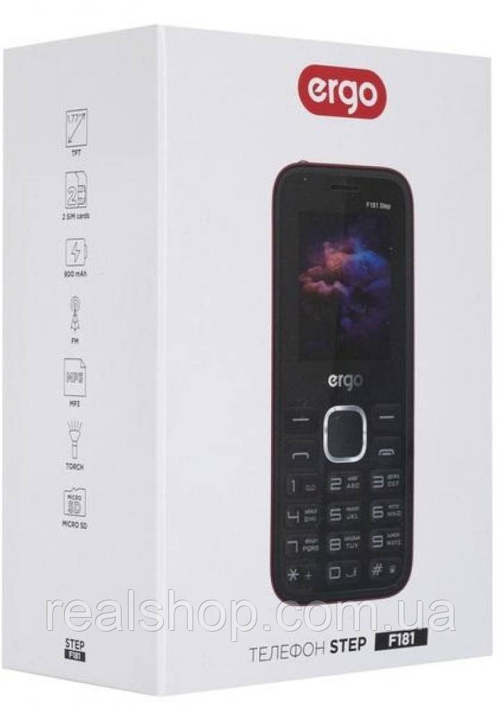 Ergo F181 Step Dual Sim Blue