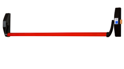 Замок TESA для евакуаційного виходу накладний 1910908 NR чорний / червоний (Іспанія)