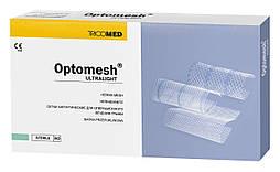 Сітка хірургічна для лікування гриж Optomesh Ultralight L-pore 80x150 мм