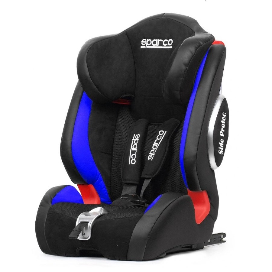 Дитяче автомобільне крісло Sparco F1000KI G123 PREMIUM ISOFIX 9-36kg Блакитний, фото 1