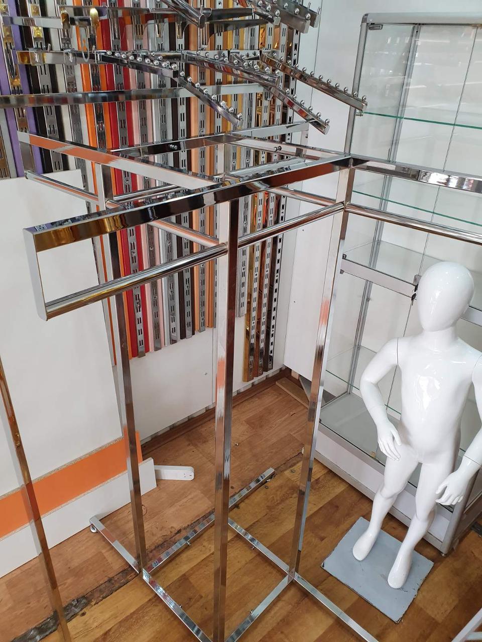 Вішало-стійка хромована, фото 1